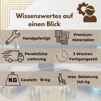 Glam Elegance Design-Stuhl – Esszimmerstuhl mit Metallgestell & Polsterung nach Maß - 6