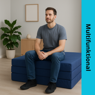 Klappmatratze mit wasserfestem Outdoor-Bezug – Komfort & Vielseitigkeit in Einem-  In 6 Farben verfügbar - 8