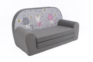 Kindersofa MINI Kindercouch W386_45 Kätzchen - 2